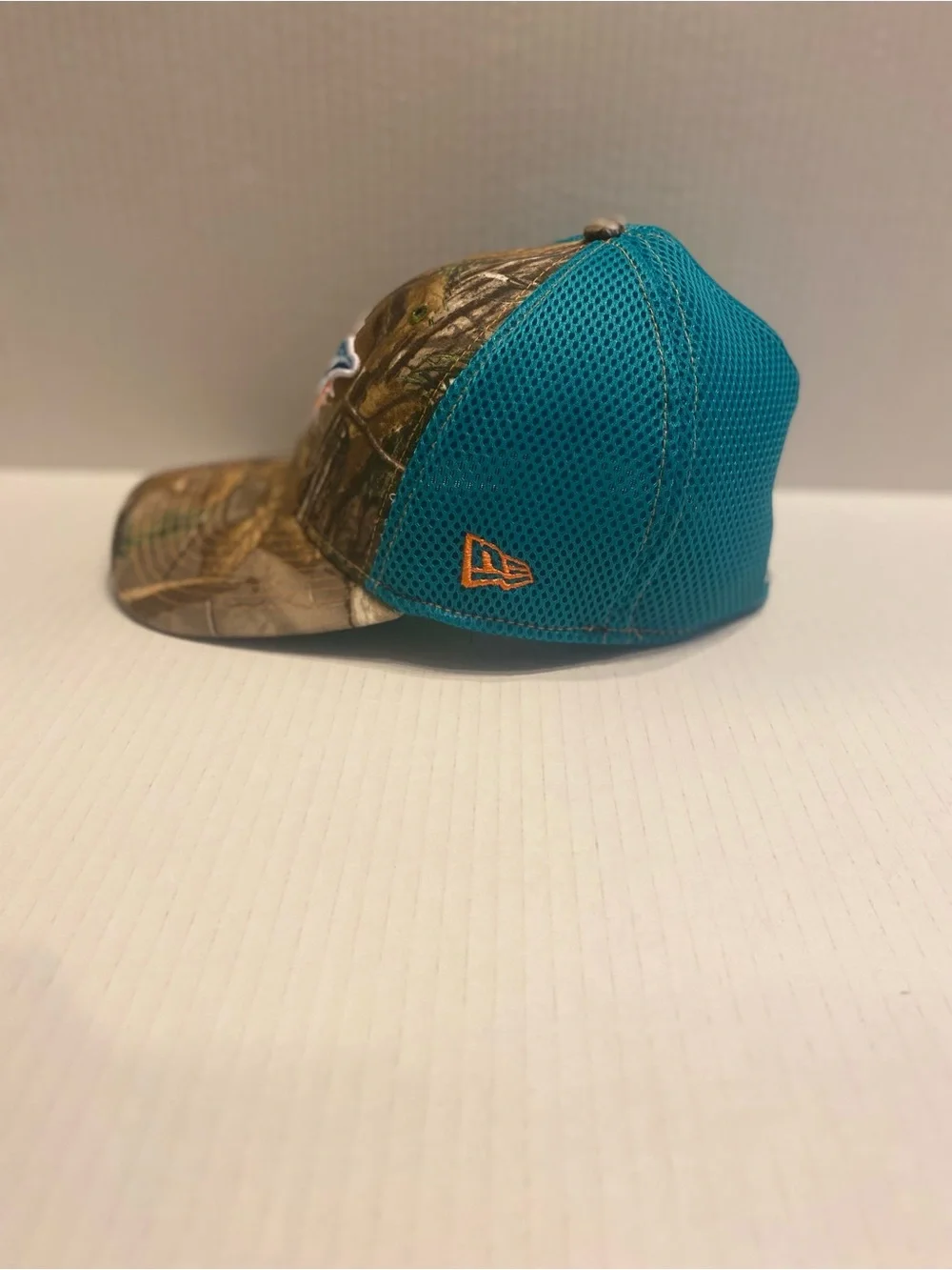 Miami Dolphins Camouflage fitted Hat - Teal Accents